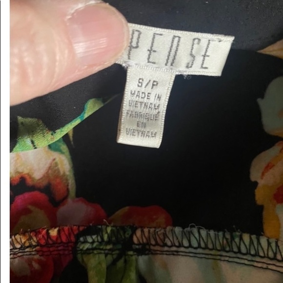 Womens Spence Colorful Flower Maxi Dress Sm/P Side Splits Cover Up - Picture 2 of 15